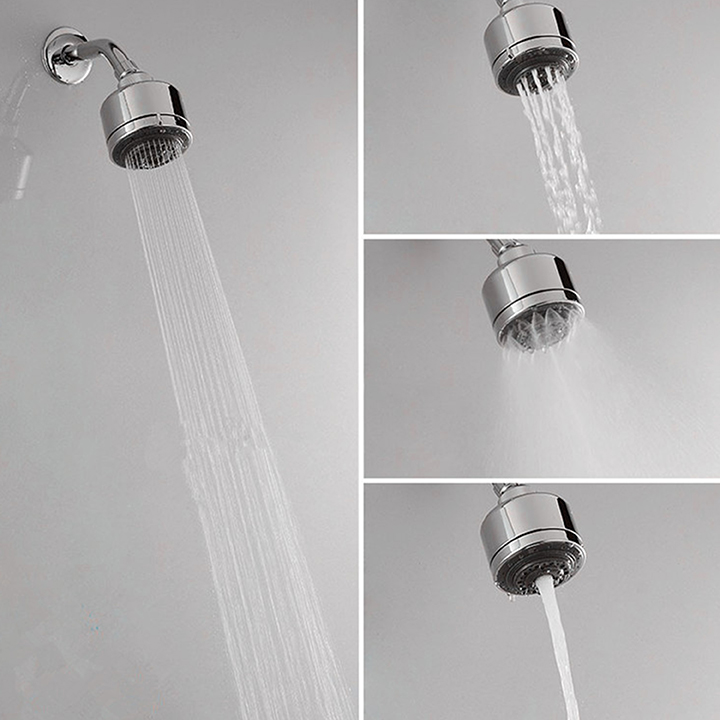 FullFunction Pressurized Shower Head High Flow Shower Low Water