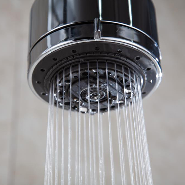 FullFunction Pressurized Shower Head High Flow Shower Low Water