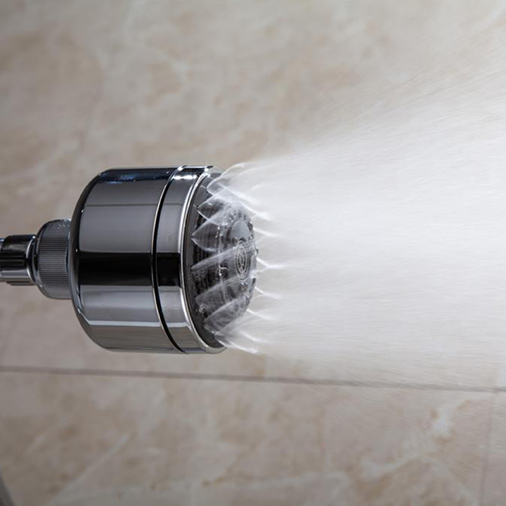 FullFunction Pressurized Shower Head High Flow Shower Low Water